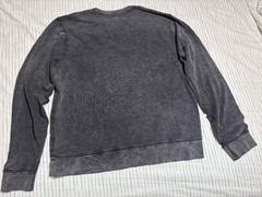 Denim & Supply Ralph Lauren Sweatshirt XL Distressed V-Stitch 100% Cotton Grunge