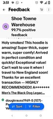 Mens The Black Dog HOMEPORT Classic Heavyweight Hoodie Sweatshirt Sz 3XL Oatmeal