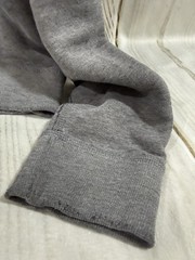 Abercrombie & Fitch Muscle Mens 2XL Hooded Varsity Letter Sweatshirt Gray
