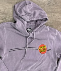 Santa Cruz Skateboards Hoodie Classic Mens Womens S Purple Plum