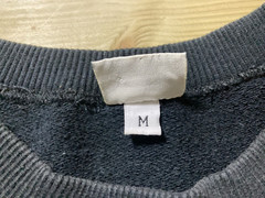 United Colors of Benetton Sweatshirt Size M Black Made In Indonesia Vintage 90’s