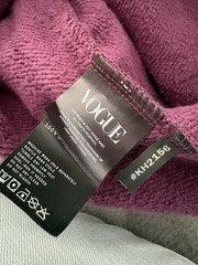 Rare Plum Color Kith X Vogue Pullover Hoodie Men’s Size L New W Tags
