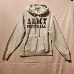 Army Football Light Grey Men’s Sz Small Relaxed Fit Hoodie Athleisure Sweater