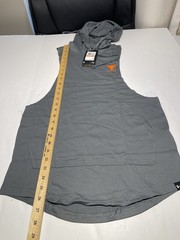 Under Armour Men’s Project Rock Payoff Sleeveless Cut Off Tank Top Hoodie Size S