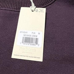 New Balance Made in USA Core Crew Neck Sweatshirt Plum XS-2XL Men’s MT43541-PLN