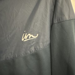 IM NVR EST. Cornflower Blue Training Hoodie XXL Men’s Zip Up Track Running