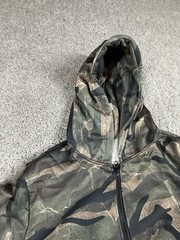 NWOT Men’s Full Zip Camo Hoodie Size XL Slim