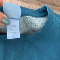 Nocturnal Wonderland pullover Sweatshirt Adult L Blue