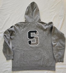 Shamrocks ☘️ Hoodie Mens XL Champion S Gray Green Embroidered Logo