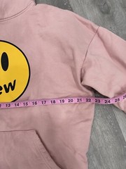 Drew House Justin Bieber Logo Pink Hoodie/Sweatshirt Adult XXS