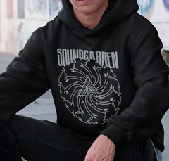 Soundgarden Hoodie Badmotorfinger Chris Cornell Rockband Seattle Grunge Shirt