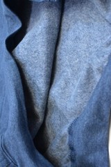 24 Tultex 320 Fleece Lined Heather Denim Pullover Hoodie Sweatshirt Blank Mens L