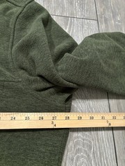 Dri-Duck Long Sleeve 1/4 Button Golf Sweatshirt. Mens 2XL. Green. John Deere.