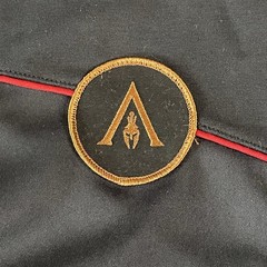 Ubi Workshop Assassins Creed Zip Up Hoodie Men’s Size Medium Navy Video Game