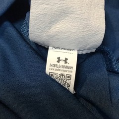 Under Armour Fishing Hoodie Shirt Mens Large Blue Iso Chill Hook Freedom USA