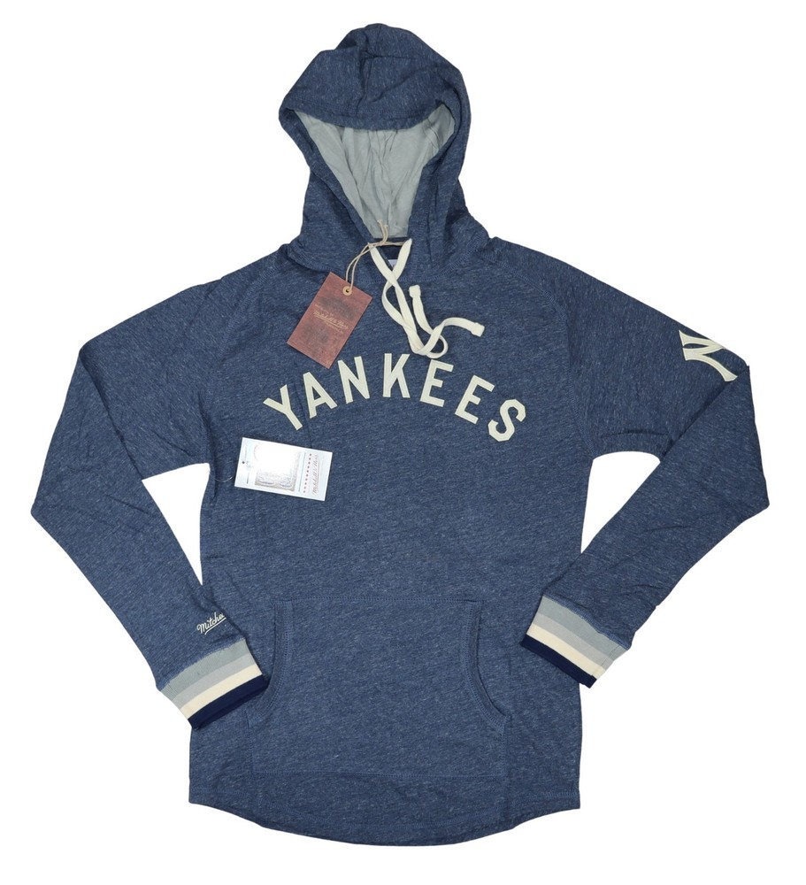 Mitchell & Ness New York Yankees Lightweight Cooperstown Men’s Hooded Shirt NWT