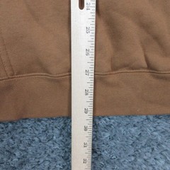 Enthuzst Apparel Co Hoodie Mens XL Brown Fleece Printed USA Back Graphic