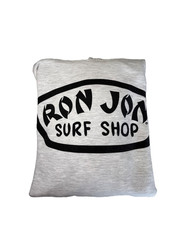 Ron Jon Surf Shop Hoodie Pullover White Cotton All Season surf swim ski