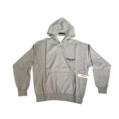 Fear of God Essentials Men’s Dark Oatmeal Essentials Hoodie NWT Size S