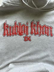 Kublai Khan TX Men’s Gray Pullover Hoodie L “Loyal To None” 2022 RARE TOUR MERCH