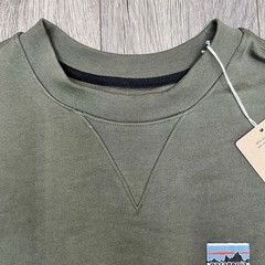 Patagonia Daily Crewneck Sweatshirt Size Small Mens Basin Green $99