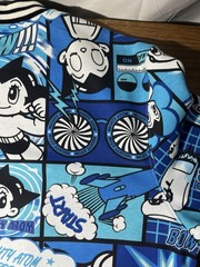 VTG Mighty Atom Astro Boy @Tezuka Productions Long Sleeve Zip Hoodie XL 180/1008