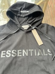 Essentials Fear of God Black Stretch Limo Hoodie Men’s XL New w Tags NWT