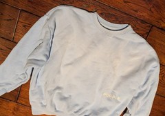 PURPLE BRAND Men’s Sky Blue Heavy Cotton Sweatshirt Size Medium
