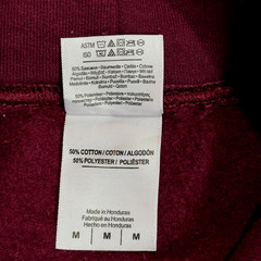 EUC Gildan Heavy Blend Long Sleeve Sweatshirt/Hoodie Burgundy , M Liberty Psych
