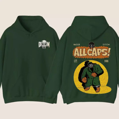 MF Doom Madlib All Caps HOODIE Full Size S-5XL FH631
