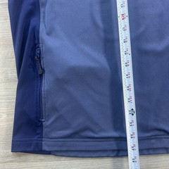 Vineyard Vines Pullover Mens M Blue Quarter Zip Performance 100% Polyester