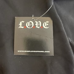 Mens Hoodie Size 3XL Sweatshirt Black Blue Purple L.O.V.E Kodak New With Tags