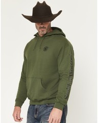 Smith and Wesson Men's Logo Sleeve Hooded Sweatshirt – A3374-08