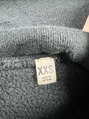 ESSENTIALS Fear Of God Hoodie Sweatshirt Mens XXS Dark Gray Pullover Fleece Logo