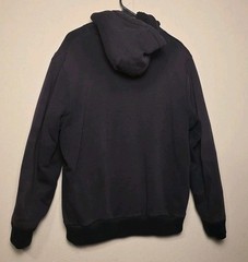 BUFFALO DAVID BITTON SHERPA LINED SWEATSHIRT FULL ZIPPER LARGE BLACK See Images