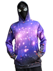 AMIALA Galaxy Universe Hooded Sweatshirt, 3D Unisex Hoodies S M L XL 2XL