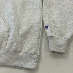 University of Maryland light heather grey cotton-blend Champion Hoodie Men XL