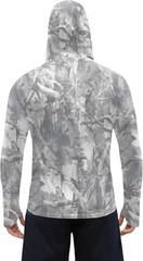 Men’s UPF 50+ Sun Hoodie UV Protection Long Sleeve Fishing Hiking Workout Top 20