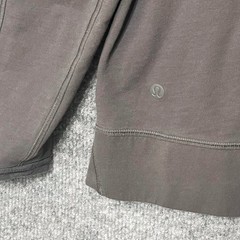 Lululemon Mens City Sweat Full Zip Hoodie XL Dark Grey Athletic Jacket LM4605S