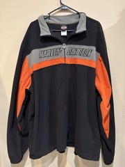Harley-Davidson Men’s Full Zip Fleece Size 3xl