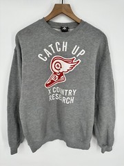 LRG Lifted Research Group Crewneck Sweatshirt Cross Country Graphic Size Medium