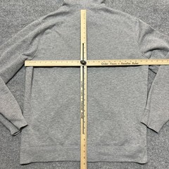 Oakley Hoodie Mens XL Gray Full Zip Fleece Kangaroo Pocket Sweatshirt Logo