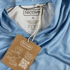 Recover Sport Elite Hoodie Sustainable Apparel Co Blue Performance NWT Men’s XL