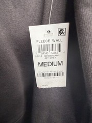 Mode of One MEN’S Jet Gray Destination Nowhere Hoodie Fleece Wall Sz. M NWT