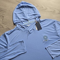 Peter Millar Featherweight Hoodie Memorial Tournament Crown Sport NWT 2XL Golf