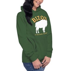 Bizon North Dakota State NDSU Unisex Hoodie S,M,L,XL,2X,3X