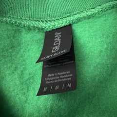Gildan Adult Cotton/Polyester Crew Neck Sweatshirt green