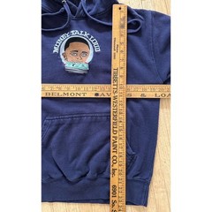 Money Talk Hoodie Embroidered Hip Hop Street Wear Men’s Sz. Small