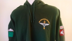PARACHUTE REGIMENT UNITS DZ FLASH/PEGASUS HOODIE