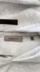 Fear of God Essentials Light Oatmeal Hoodie size XL
